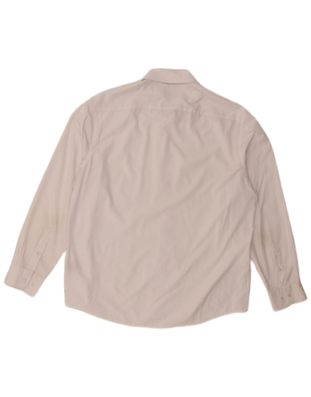 Męska koszula o dopasowanym kroju Nautica, rozmiar 17 1/2 XL, biały poliester