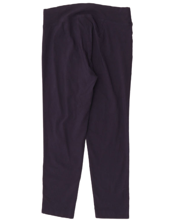 Marks & Spencer Damskie zwężane spodnie codzienne UK 18 XL W36 L29 Granatowe