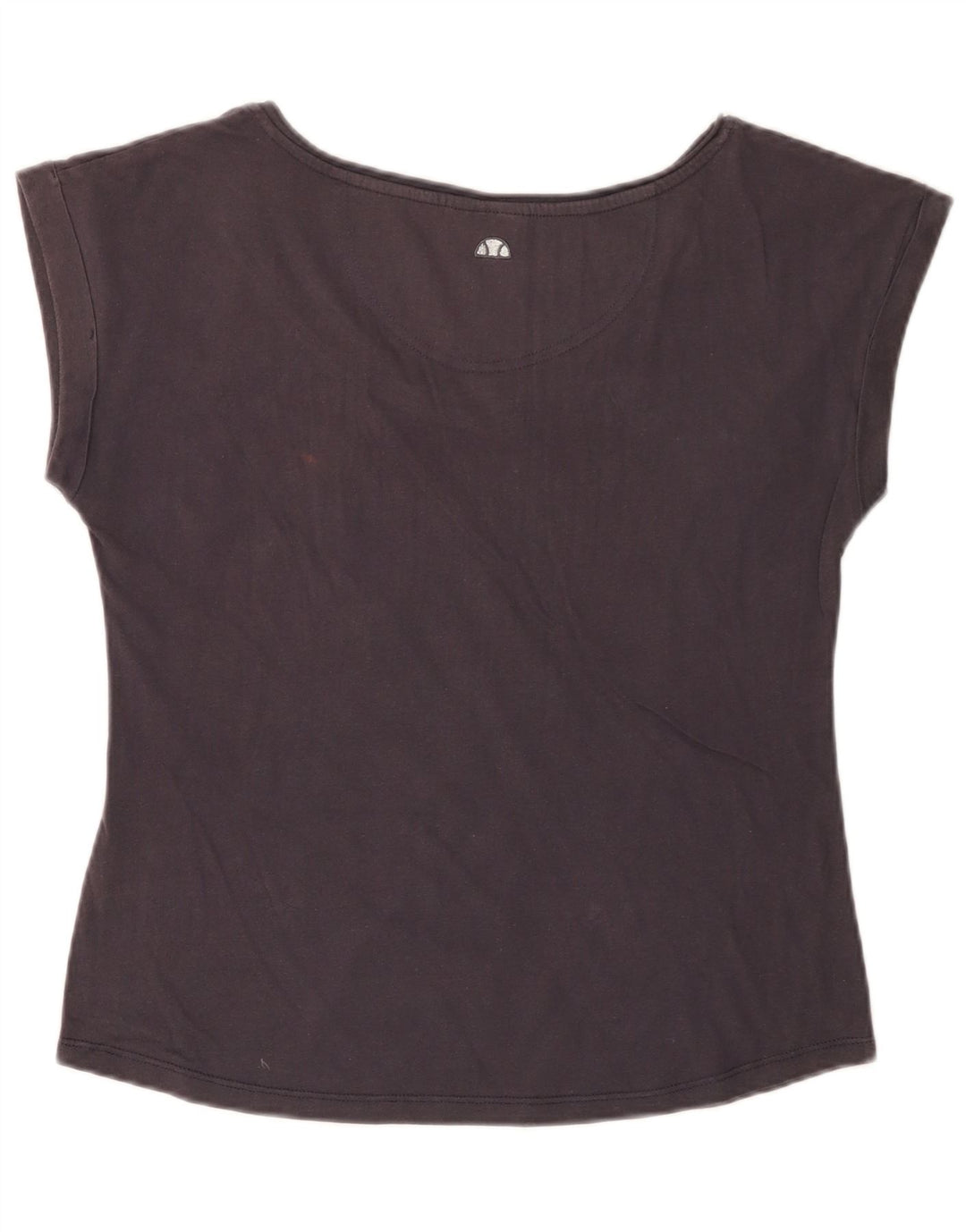 Damska koszulka z grafiką ELLESSE Top UK 14, duża, granatowa, bawełniana