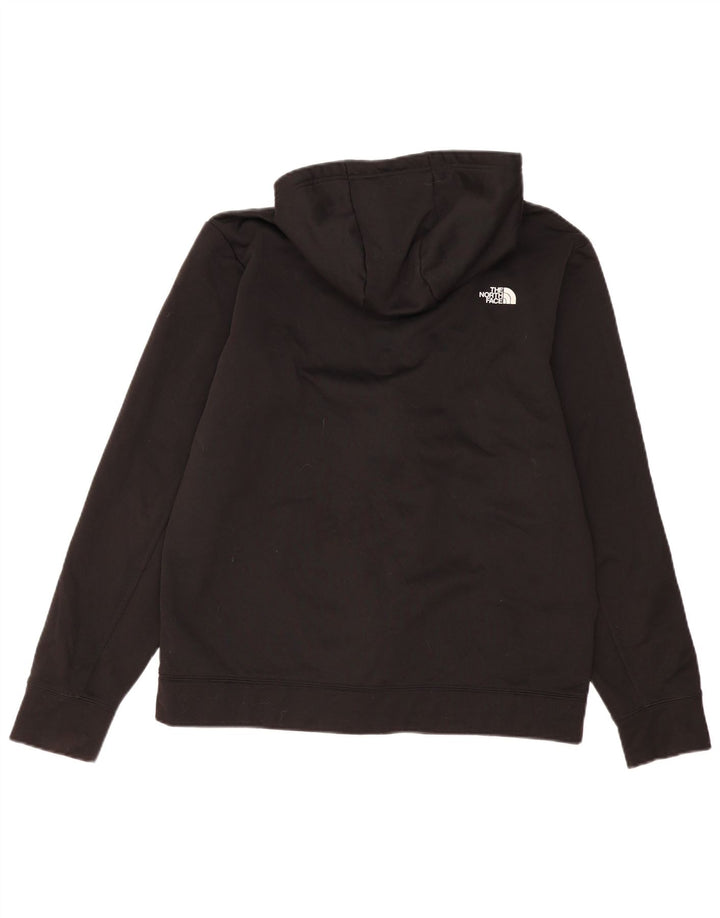 Męski sweter z kapturem The North Face, duży, czarny, poliestrowy