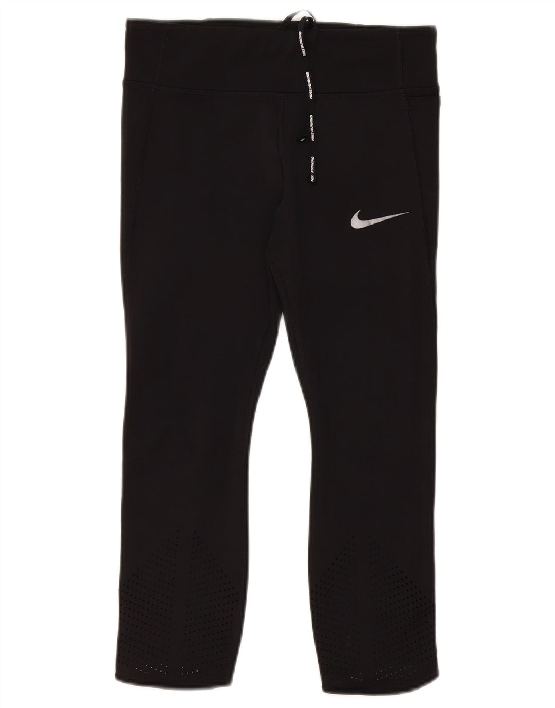 Damskie legginsy Nike Dri Fit Capri UK 12, średnie czarne