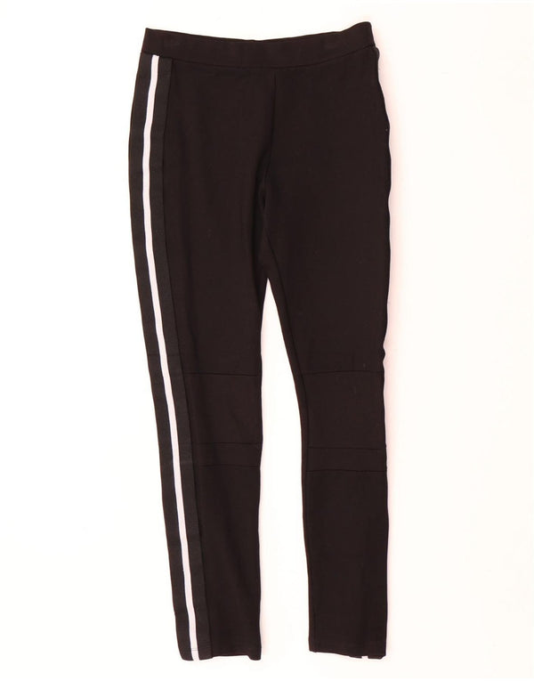 Legginsy damskie Zara UK 12, średnie, czarne paski