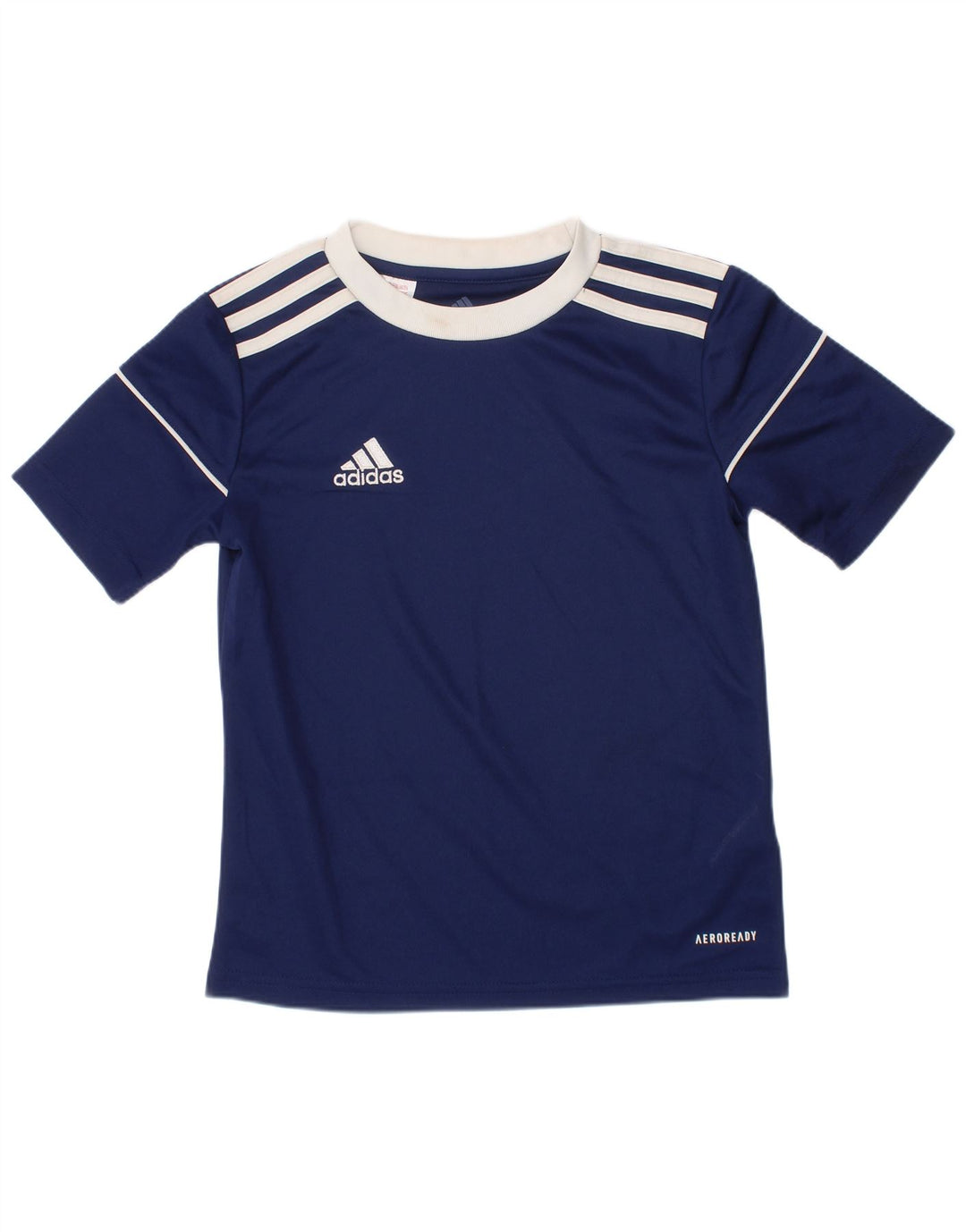 Chłopięcy t-shirt ADIDAS Aeroready 7-8 lat, granatowy, poliester
