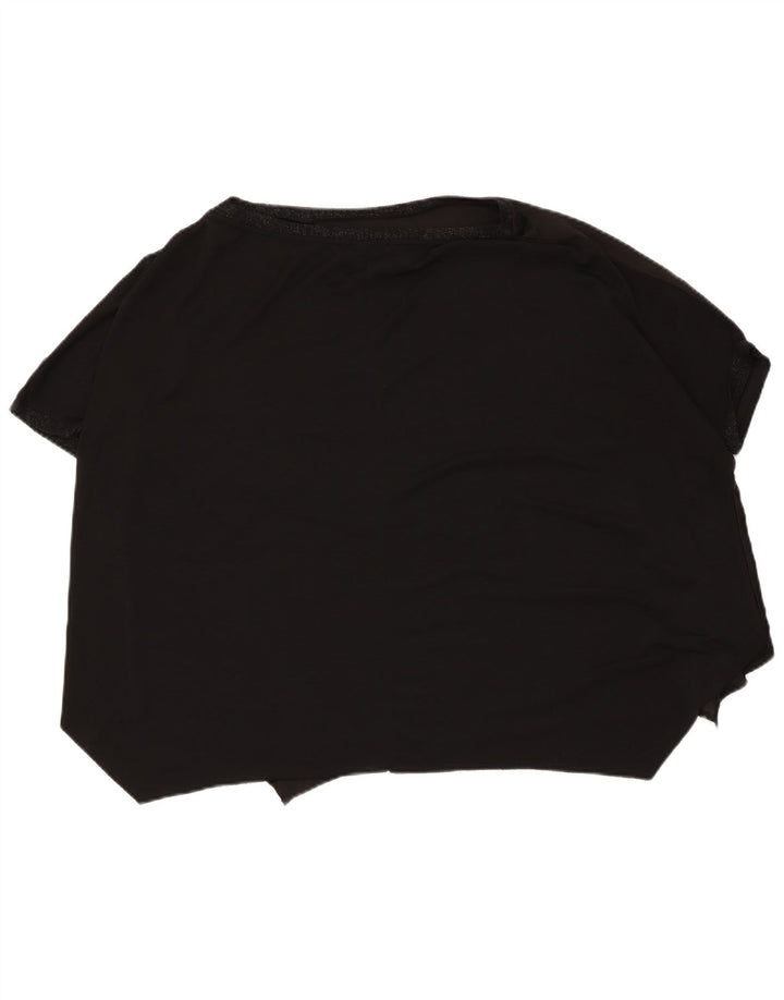 Damska bluzka oversize Zara UK 14, średnia czarna