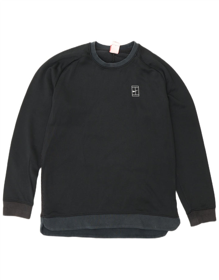 Męska bluza dresowa Nike, średnia czarna, bawełniana