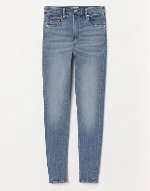 Damskie jeansy skinny Zara EU 40 Medium W30 L28 Niebieskie bawełniane