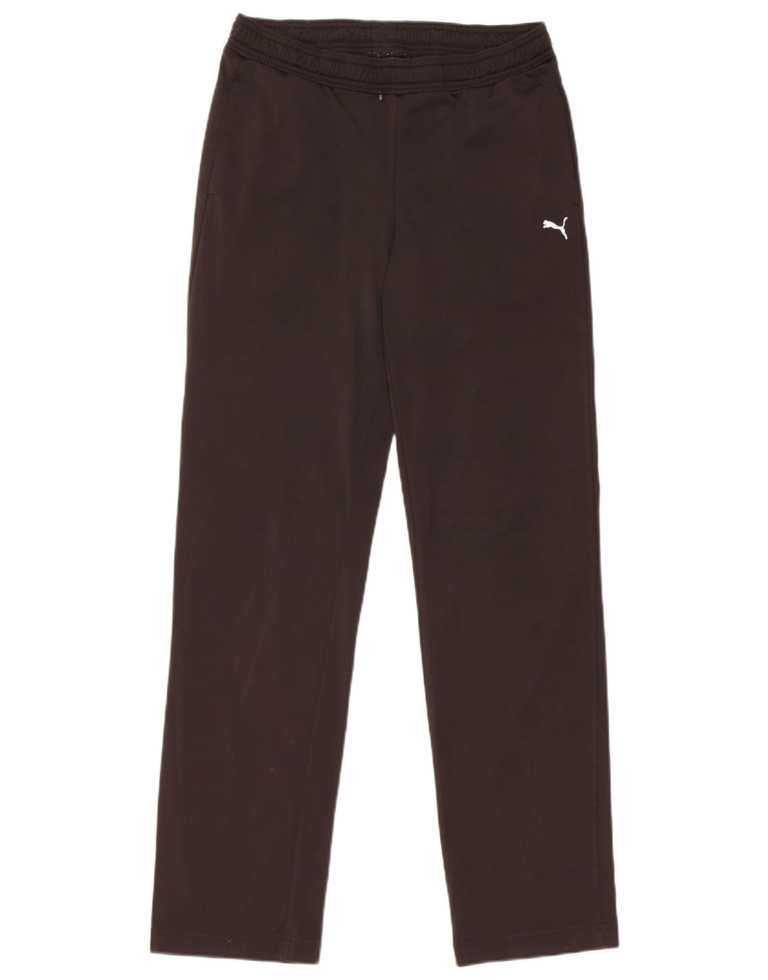 Damskie spodnie dresowe PUMA UK 10, małe, czarne, poliestrowe