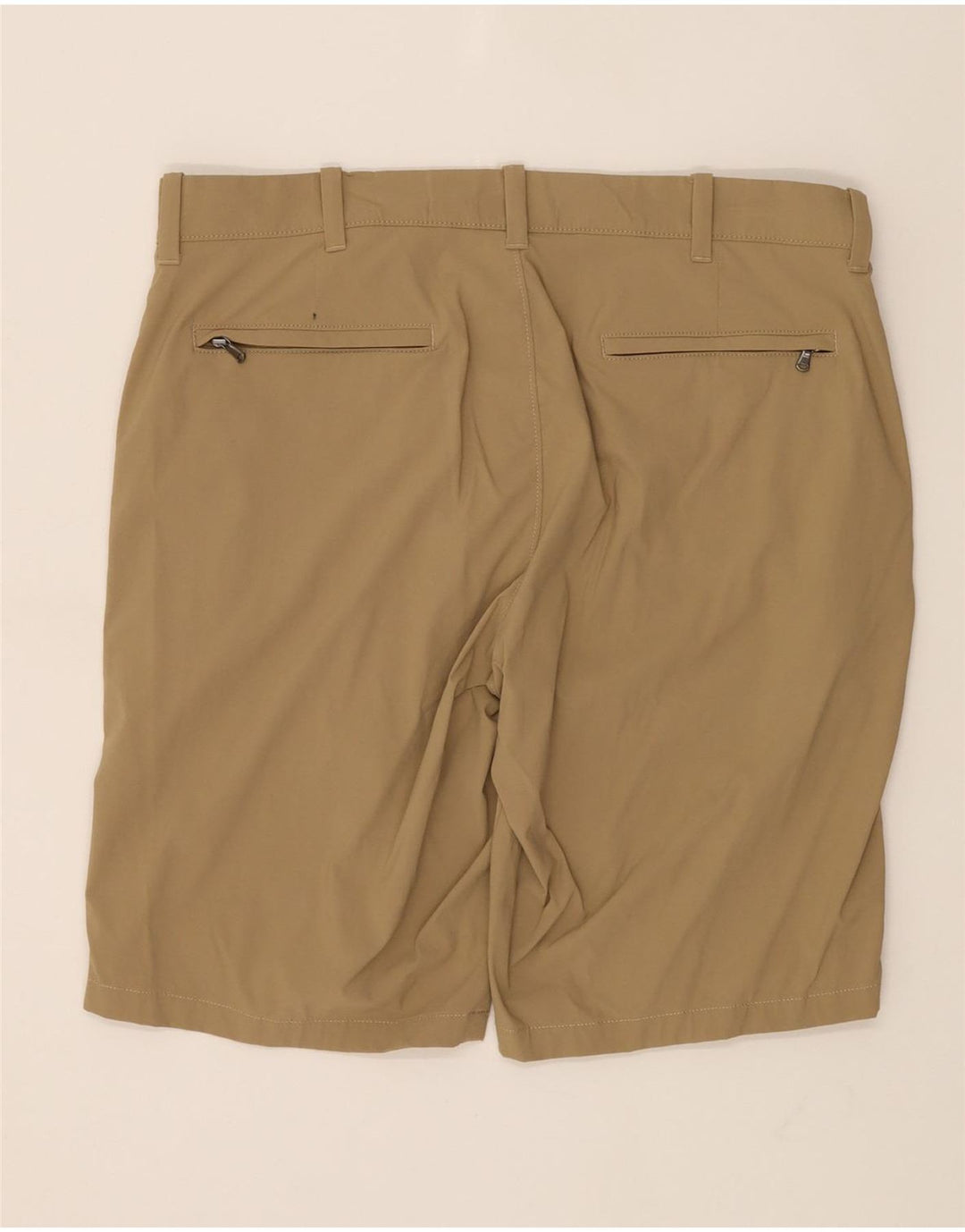 J. CREW Mens Chino Shorts W32 Medium Beige Nylon Vintage J. Crew and Second-Hand J. Crew from Messina Hembry 