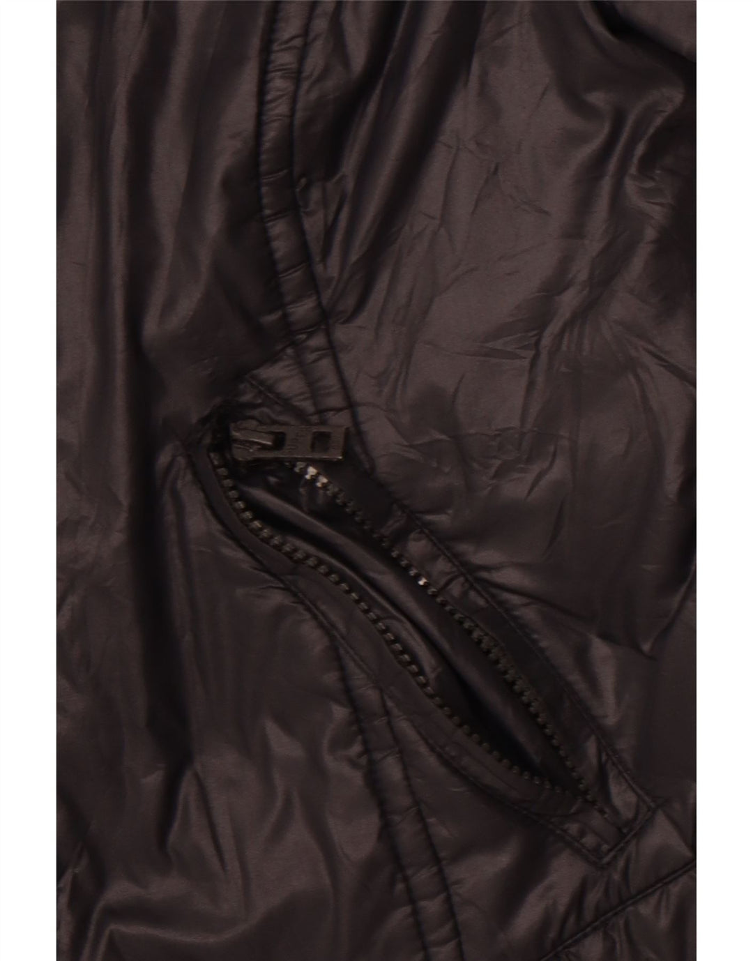 Damska kurtka wiatrówka SUPERDRY Crop UK 12, średni czarny nylon