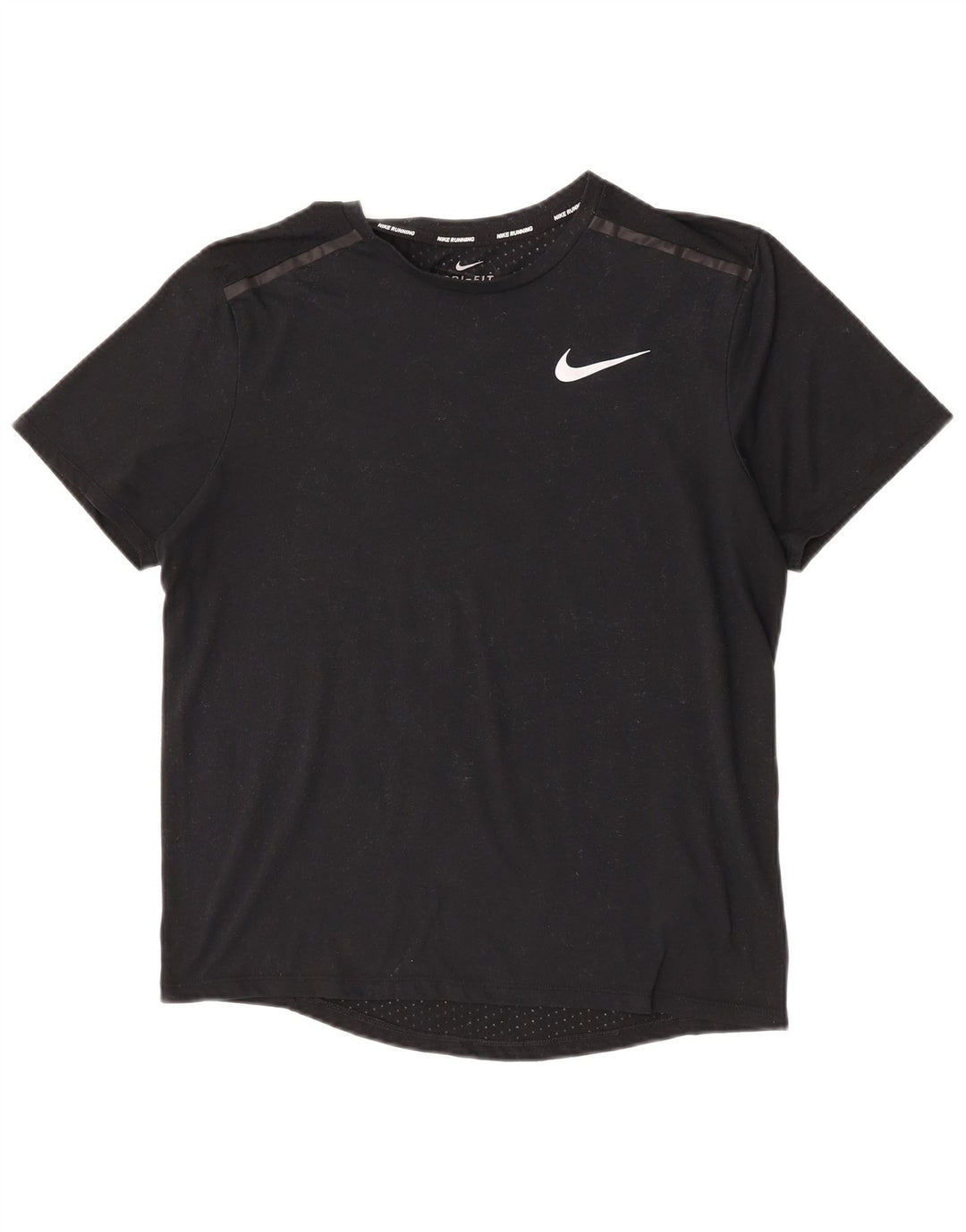 Męska koszulka Nike Dri Fit Top, średni czarny poliester