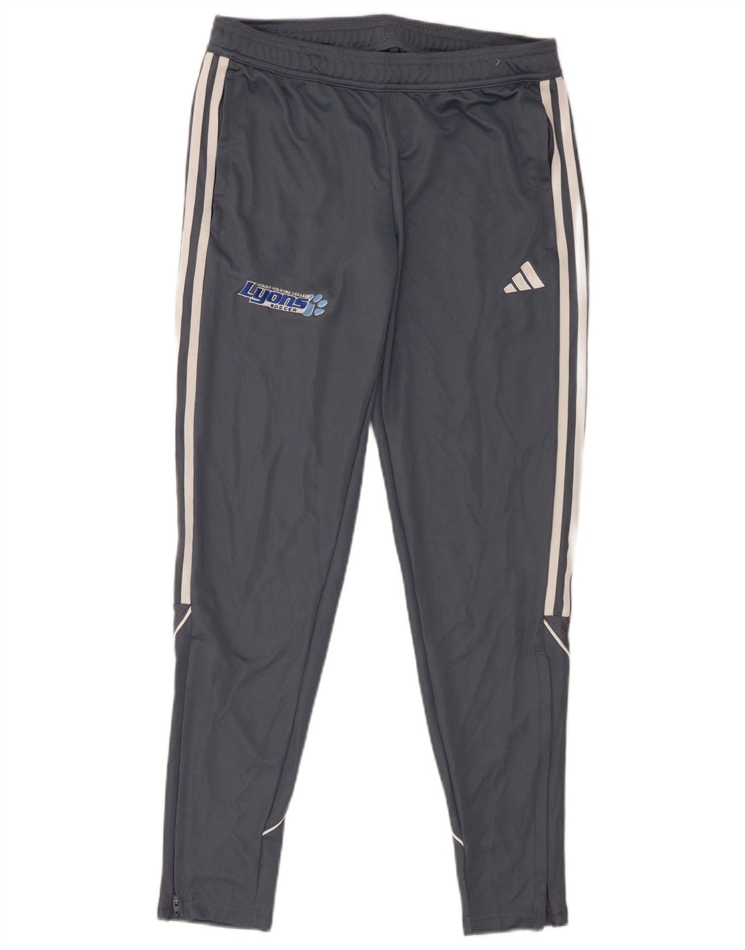 Damskie spodnie dresowe Adidas Graphic UK 12/14 Średni szary