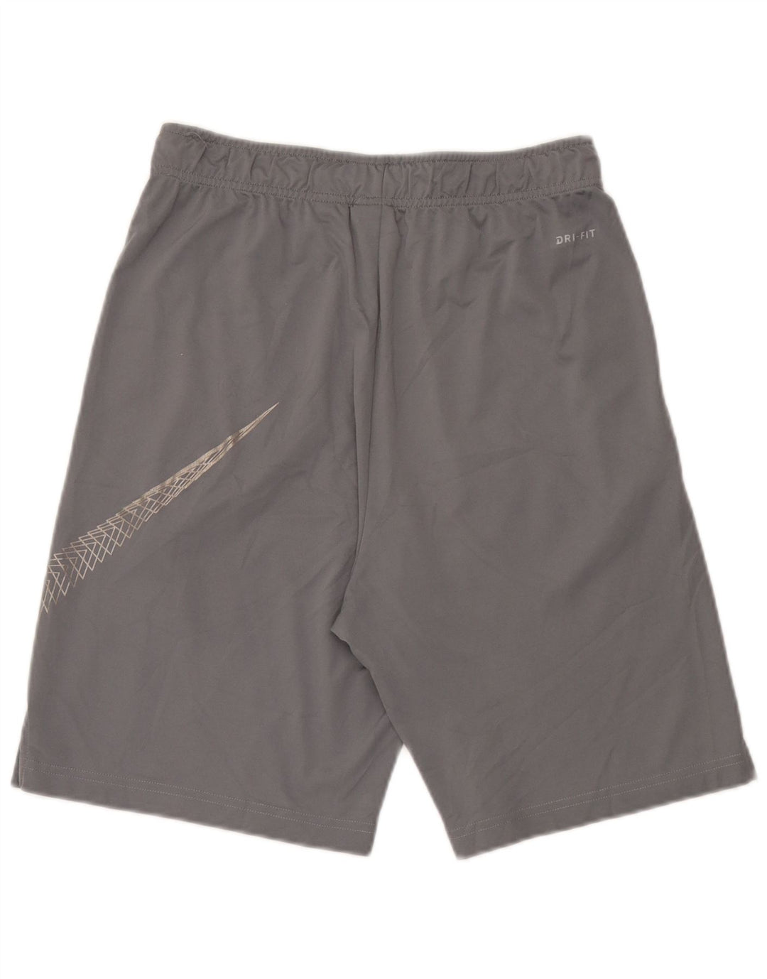 Męskie spodenki sportowe Nike Dri Fit Graphic, średnioszary poliester