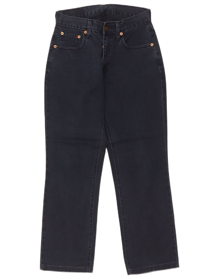 Damskie dżinsy Levi's 595 Straight W28 L27 Granatowa bawełna