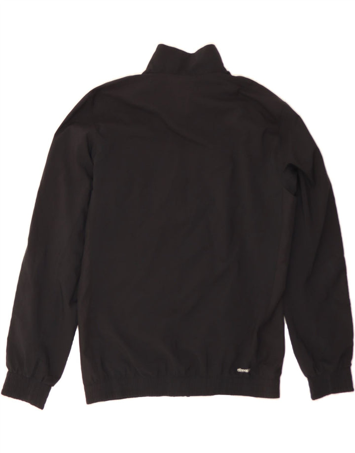 ADIDAS Mens Climalite Tracksuit Top Jacket Small Black Polyester Vintage Adidas and Second-Hand Adidas from Messina Hembry 