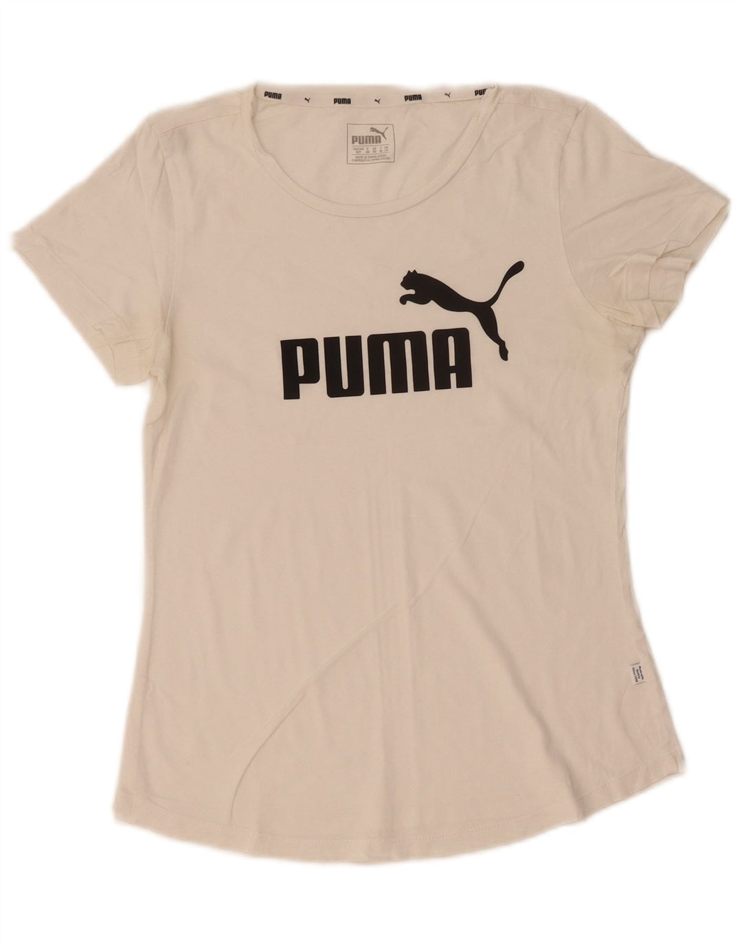 Damska koszulka z grafiką Puma Top UK 10, mała, biała