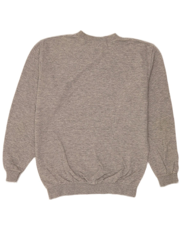Męska bluza Wrangler, mała, szara, nakrapiana bawełna
