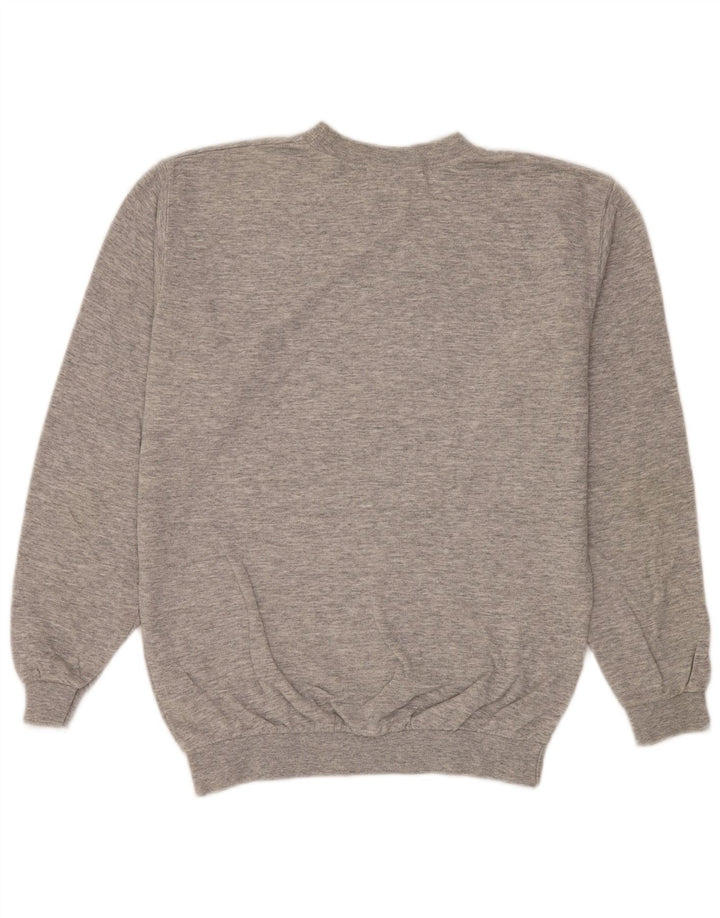 Męska bluza Wrangler, mała, szara, nakrapiana bawełna