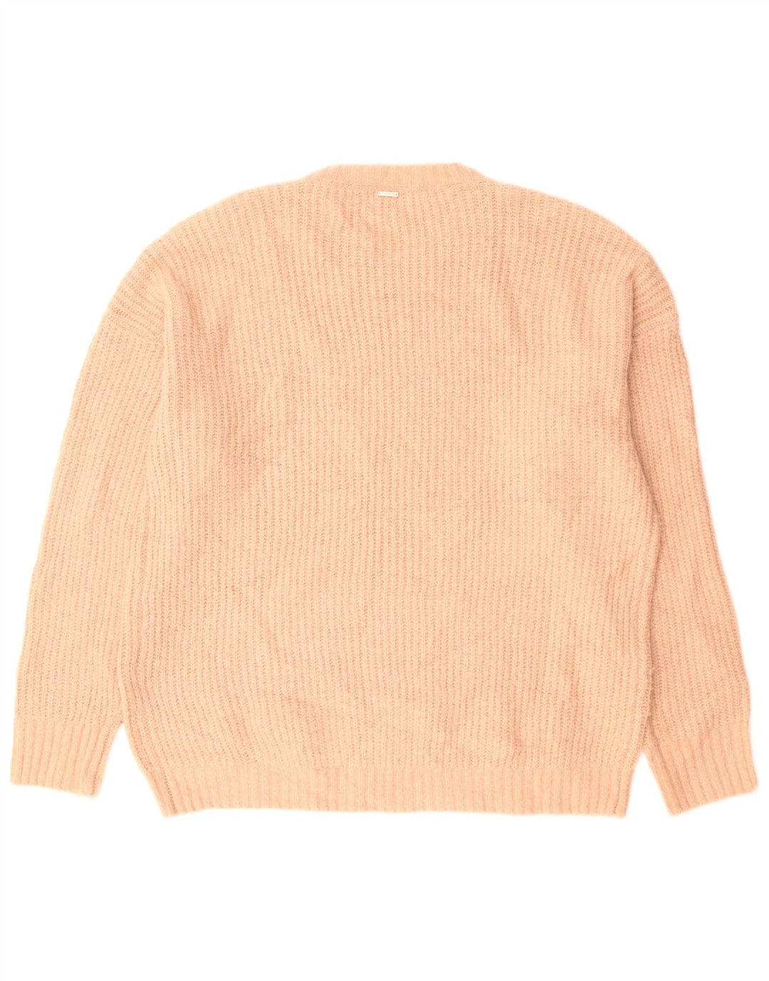 Damski sweter oversize Volcom z okrągłym dekoltem, UK 12/14, średni róż