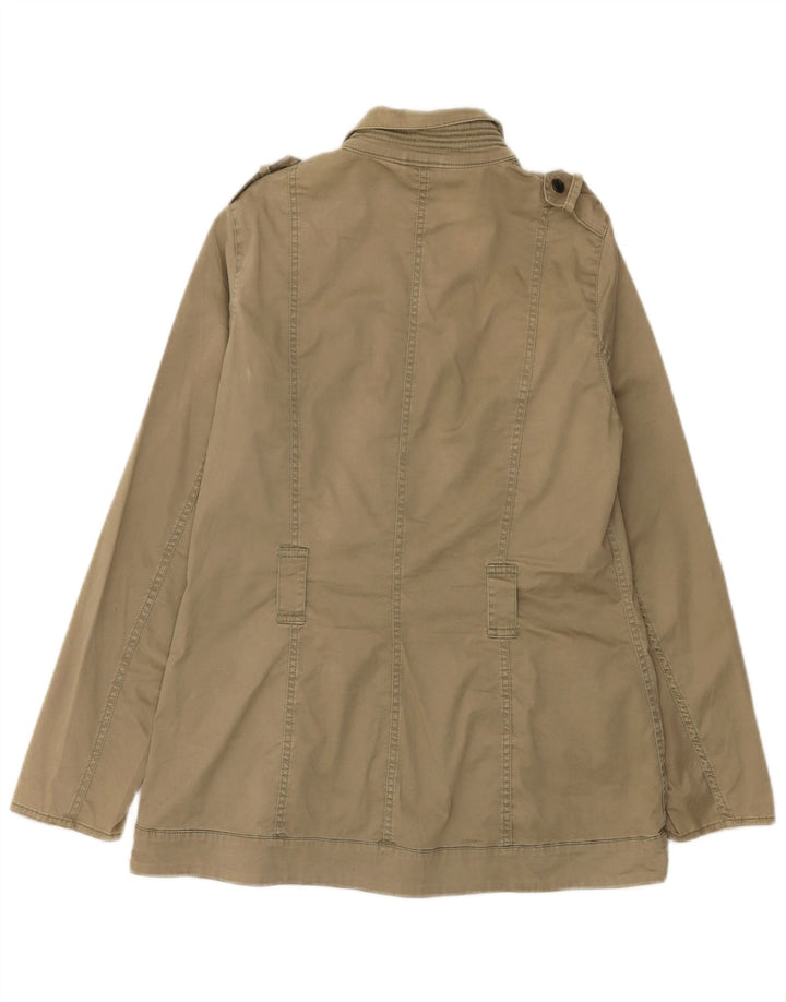 Damska kurtka wojskowa Barbour UK 10, mała, bawełniana khaki