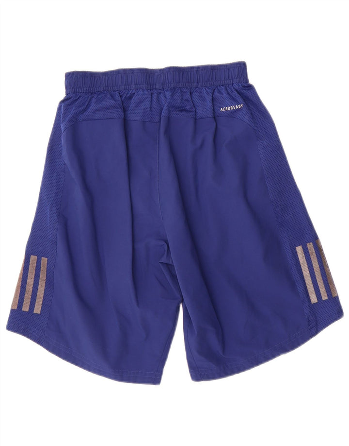 Spodenki sportowe Adidas Męskie Primegreen, małe, granatowe, poliestrowe