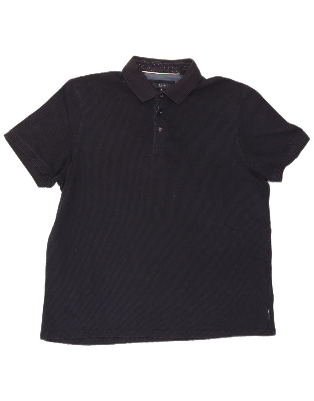 Męska koszulka polo Ted Baker, rozmiar 6, 2XL, granatowa, bawełniana
