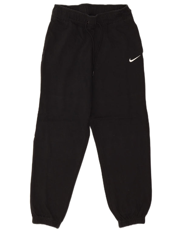 Damskie spodnie dresowe Nike Joggers UK 10 Małe, czarne, bawełniane