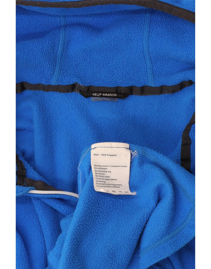 Damska kurtka polarowa z kapturem Helly Hansen UK 14, średni niebieski poliester