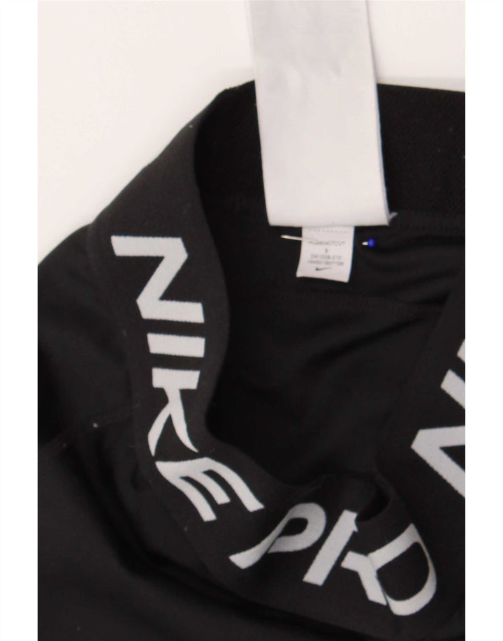 Legginsy dziewczęce Nike 8-9 lat Wmały czarny poliester
