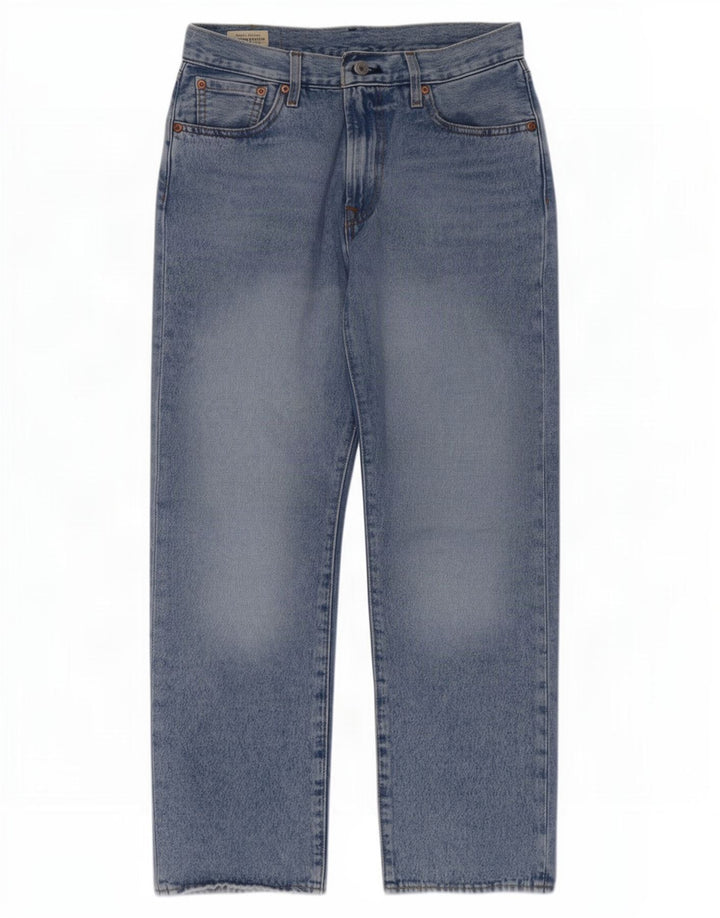 Męskie jeansy Levi's 551 Straight W30 L30 Niebieskie bawełniane