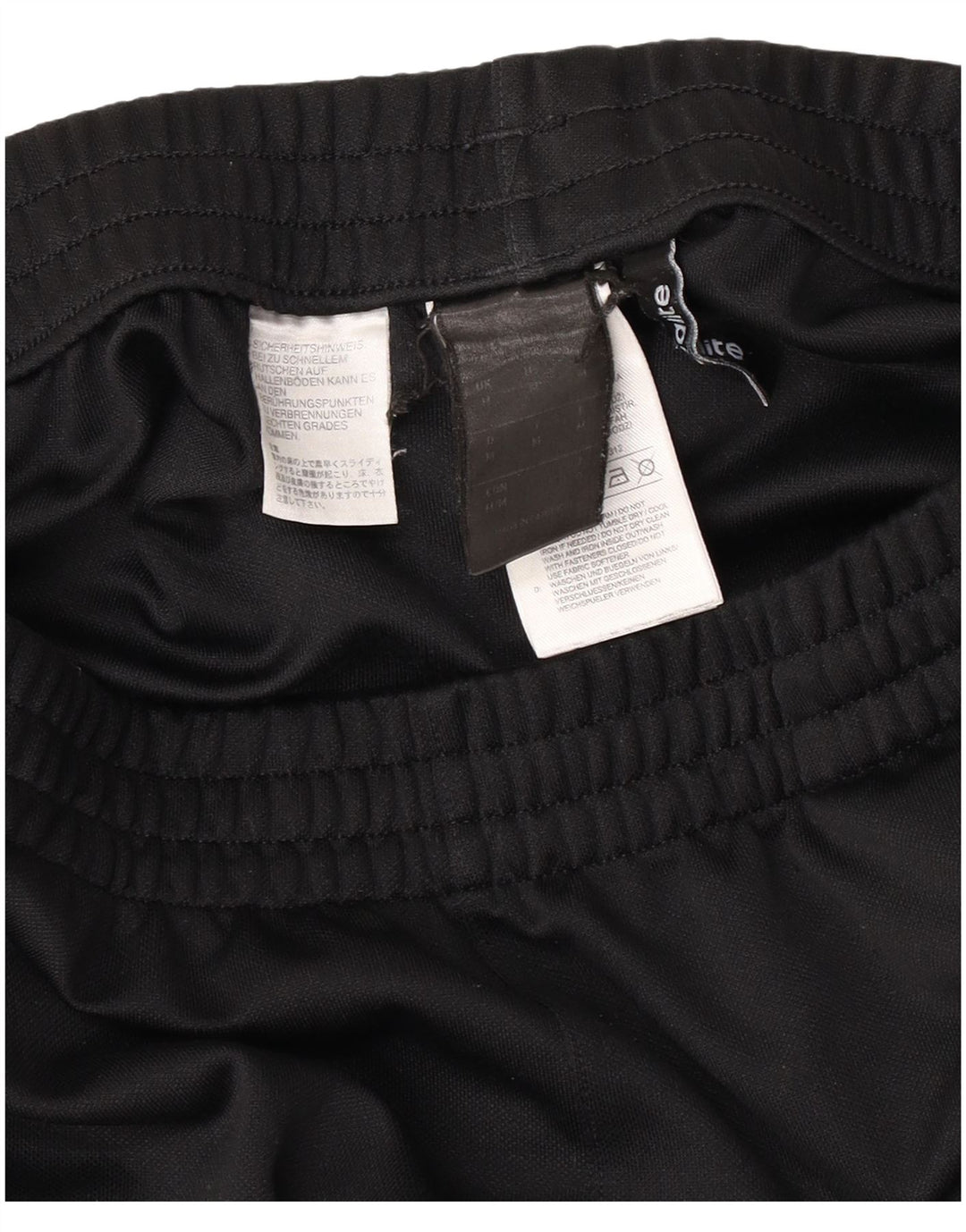 Męskie spodnie dresowe Adidas Climalite, średni czarny poliester