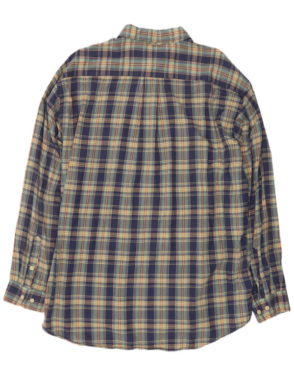 Koszula męska Tommy Hilfiger XL w niebieską kratkę, bawełniana