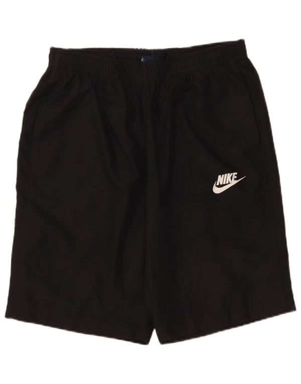 Męskie spodenki sportowe Nike, duże, czarne, poliestrowe
