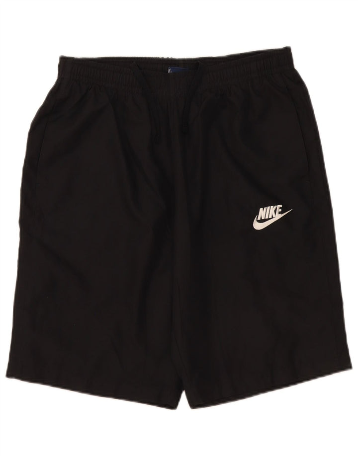 Męskie spodenki sportowe Nike, duże, czarne, poliestrowe