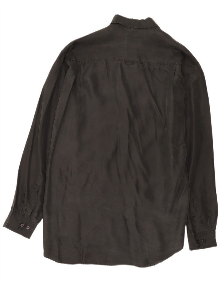 Koszula męska Arpino rozmiar 39/40, średni czarny jedwab