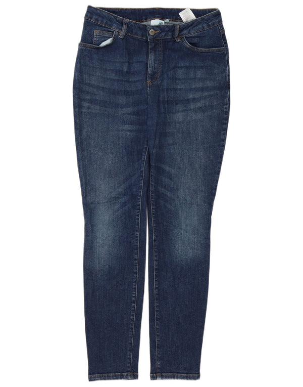 Damskie jeansy Skinny Weird Fish UK 14 Medium W29 L30 Niebieska bawełna