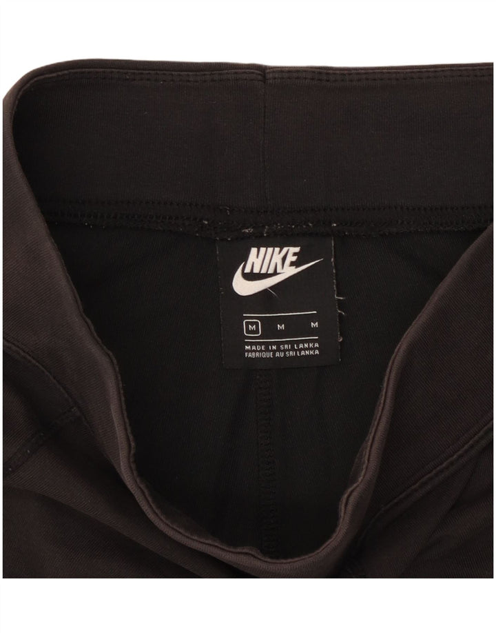 Damskie legginsy Nike Graphic UK 12, średnie czarne