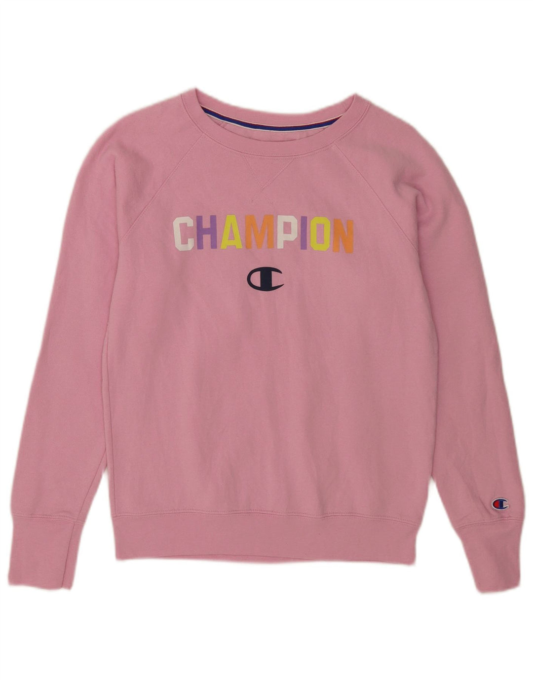 Damska bluza z grafiką Champion UK 10, mały, różowy poliester