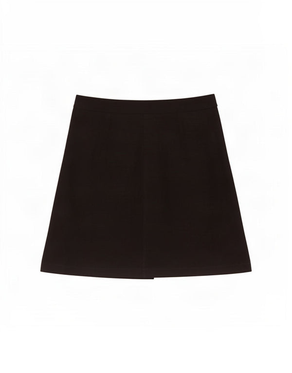 Damska spódnica kopertowa Topshop UK 8 Small W28 Czarny poliester