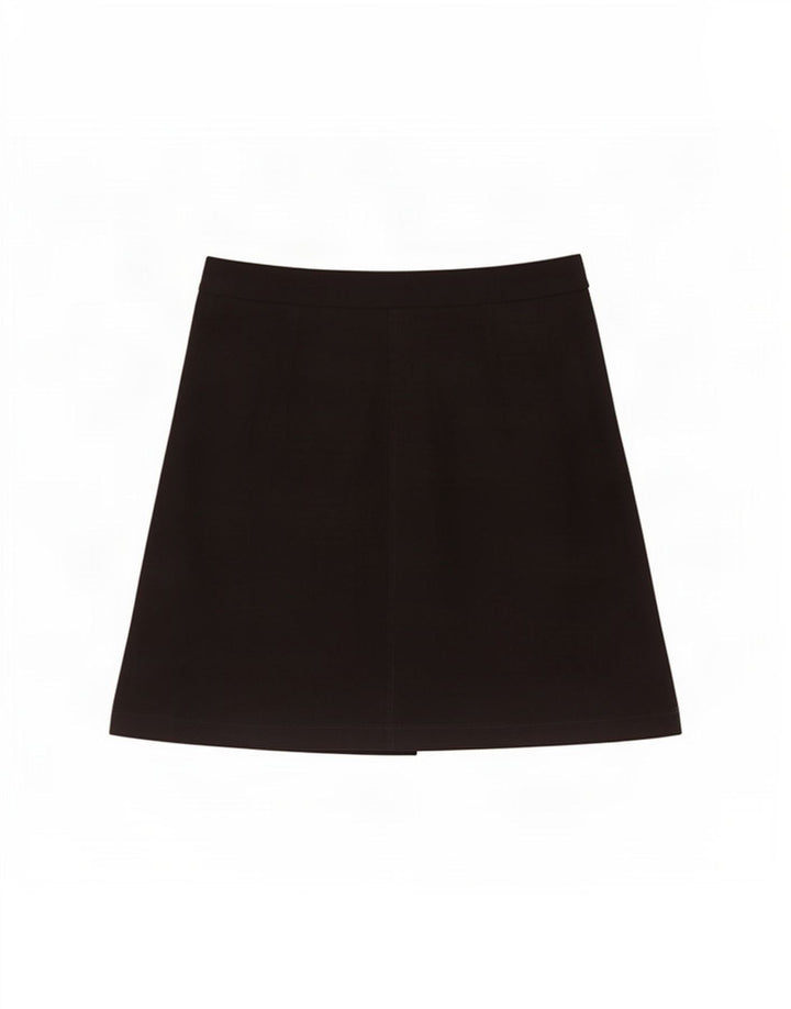 Damska spódnica kopertowa Topshop UK 8 Small W28 Czarny poliester