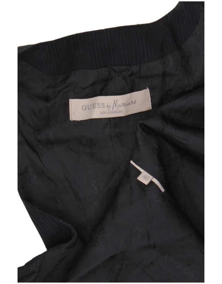 Damska kamizelka Guess By Marciano IT 40 w małe granatowe prążki