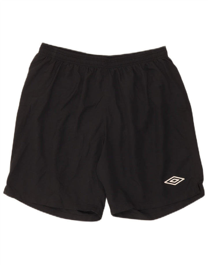 Męskie spodenki sportowe Umbro XL, czarny poliester