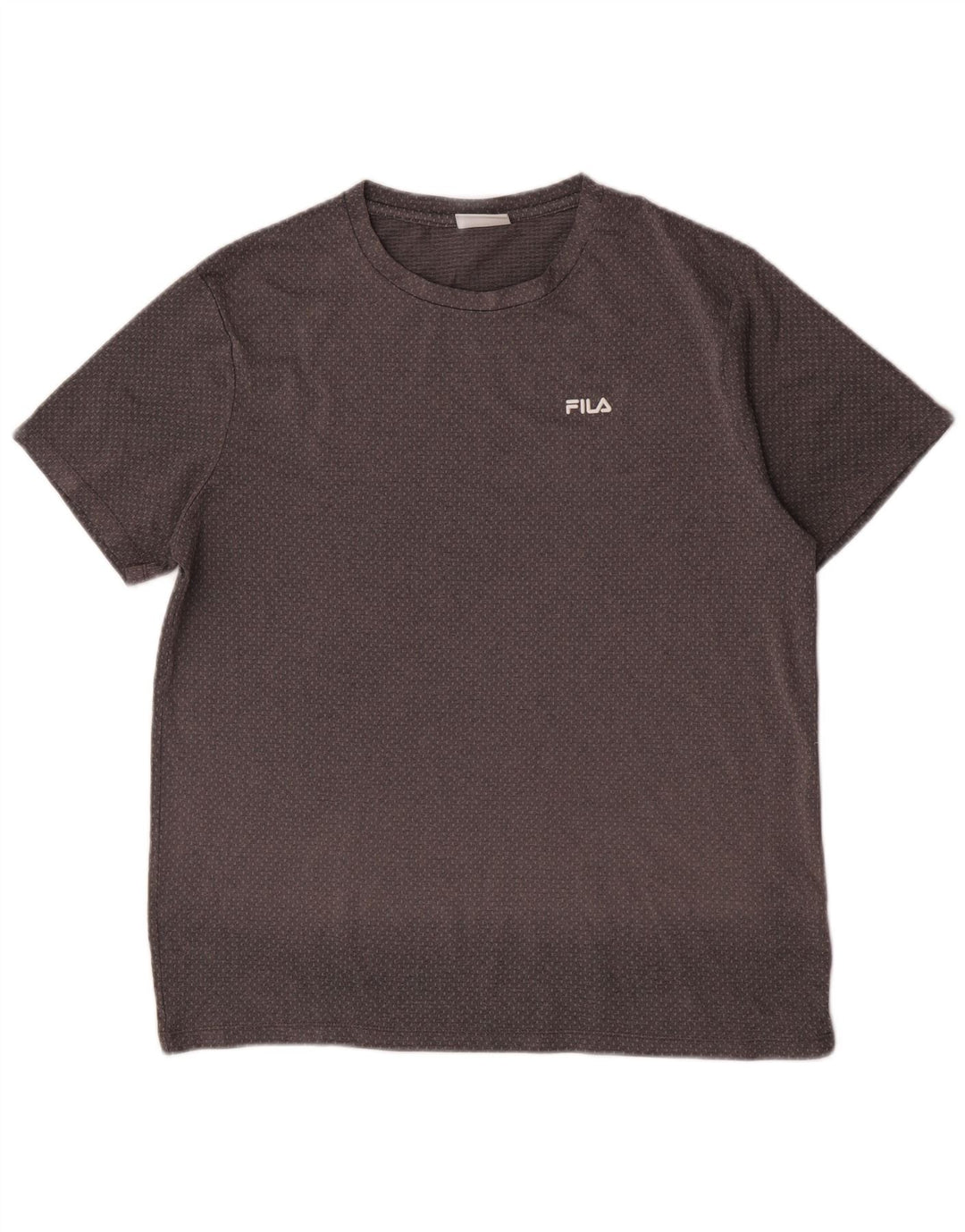T-shirt męski Fila, duży, szary, poliester