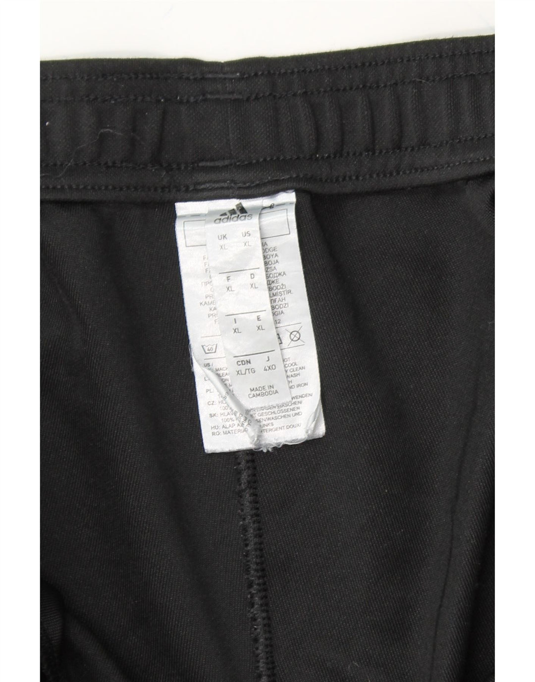 ADIDAS Mens Climacool Tracksuit Trousers XL  Black Polyester Vintage Adidas and Second-Hand Adidas from Messina Hembry 