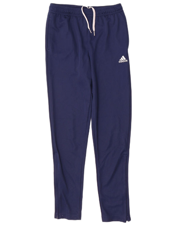 Chłopięce spodnie dresowe Adidas Aeroready 13-14 lat, granatowe, poliestrowe