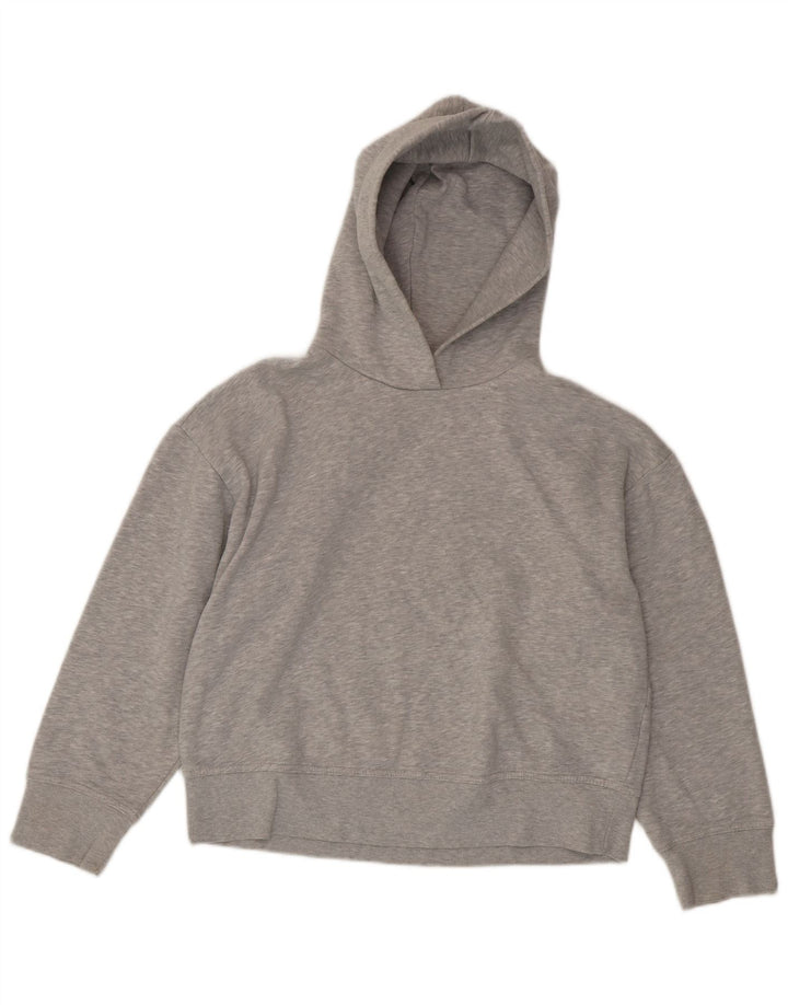 Damski sweter oversize z kapturem Zara UK 14, średni szary poliester