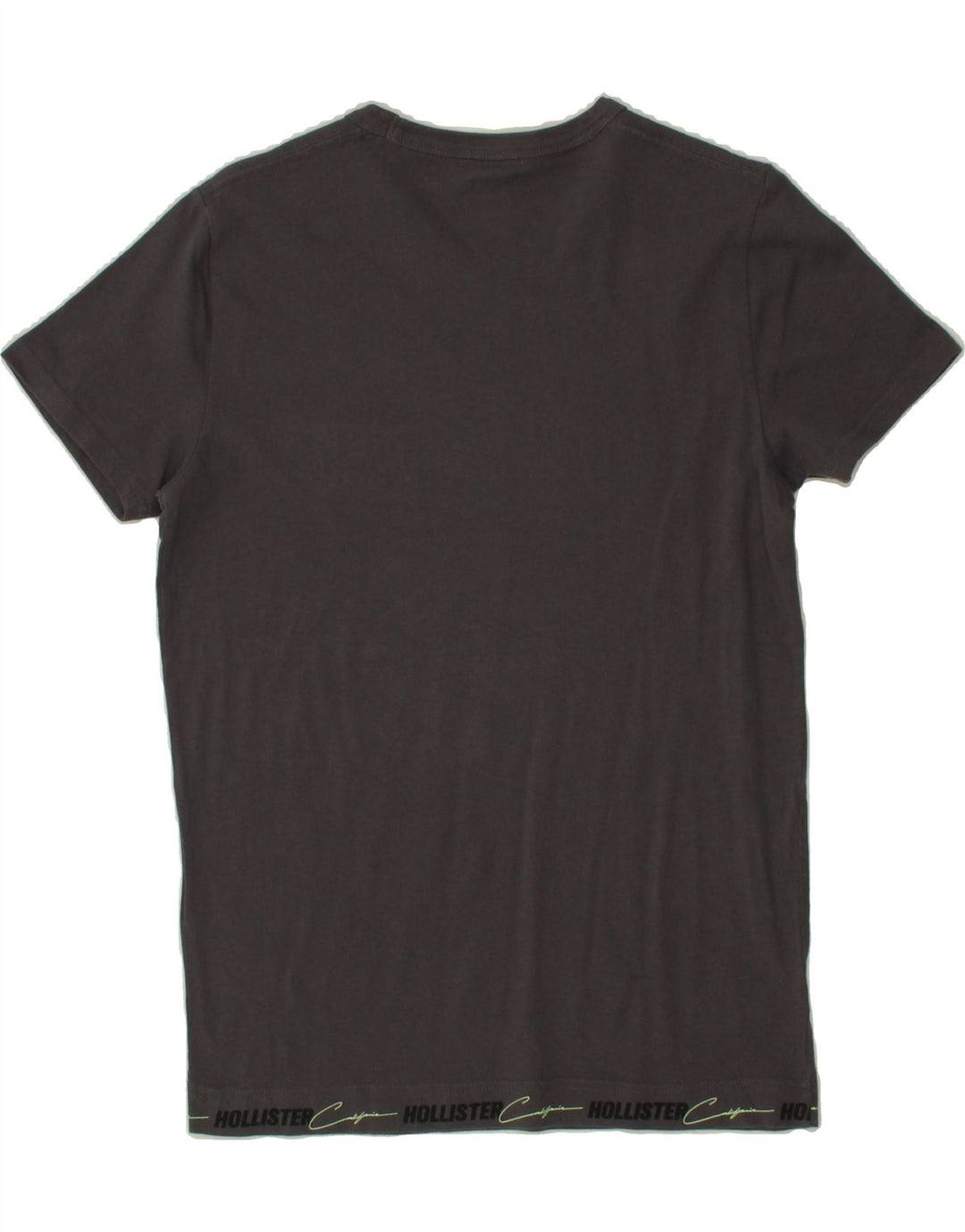 HOLLISTER Mens Graphic T-Shirt Top XS Grey Vintage Hollister and Second-Hand Hollister from Messina Hembry 