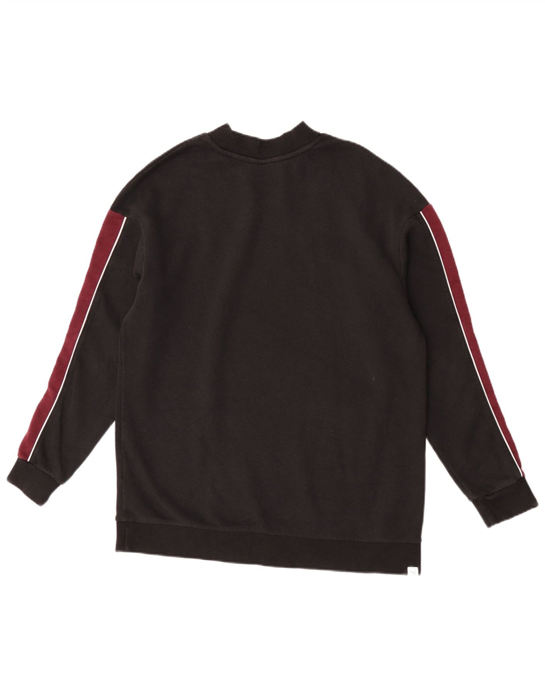 Damska bluza Puma Sweter UK 12 Średnia czarna bawełna z blokami kolorów