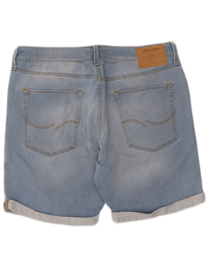 Męskie spodenki jeansowe JACK & JONES, duże, W34, niebieskie, bawełniane