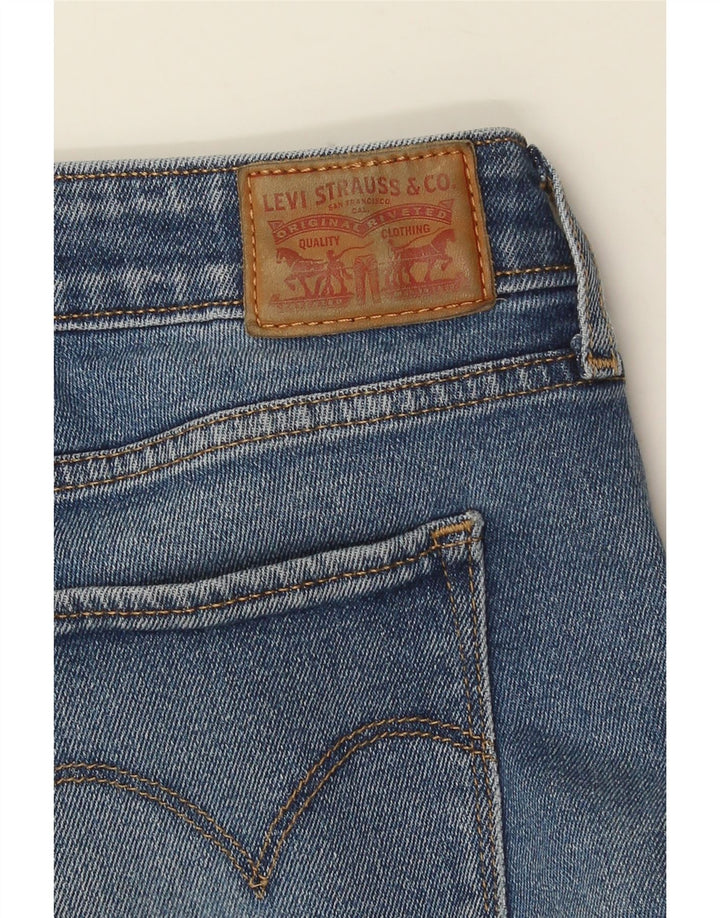 Damskie jeansy LEVI'S 712 Slim W31 L28 Niebieskie bawełniane