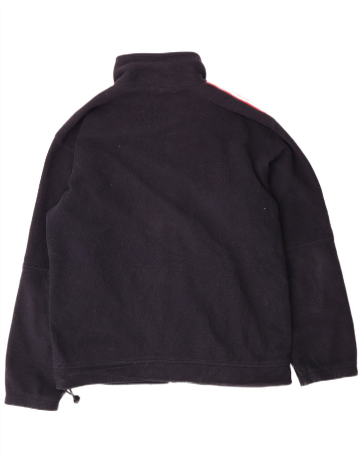 Męska kurtka polarowa Champion UK 40, duża, granatowa, poliestrowa